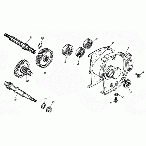 Transmission Assembly (Kasea Adventure Buggy 125) Transmission Assembly (Kasea Adventure Buggy 125)