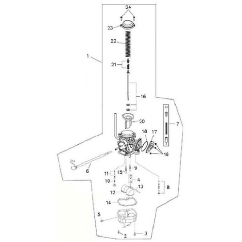 Carburetor (Adly ATV 300xs Assault)