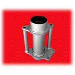 HUB, REAR HUB, REAR