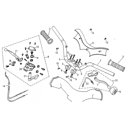 Handle Bar (Blazer 50cc ATV)