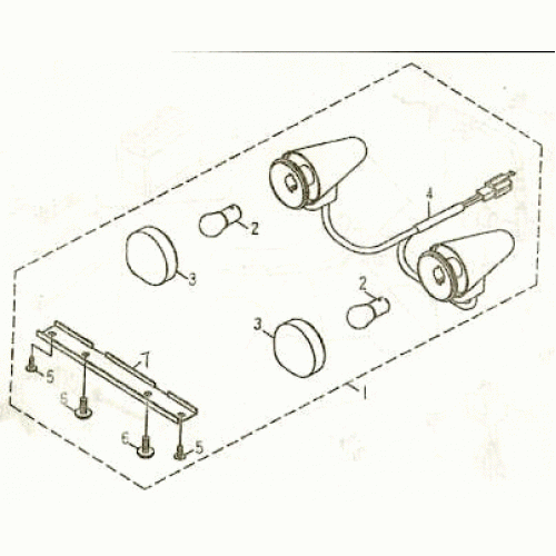 HEADLIGHT (Kasea Skyhawk 50mini Quad)