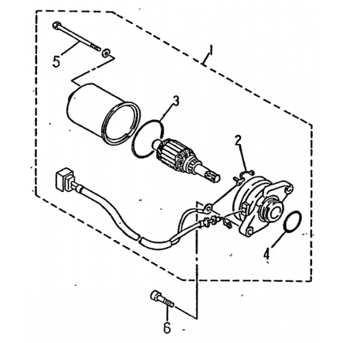 Starting Motor (LRX/SMC Blast ATV 90/100)