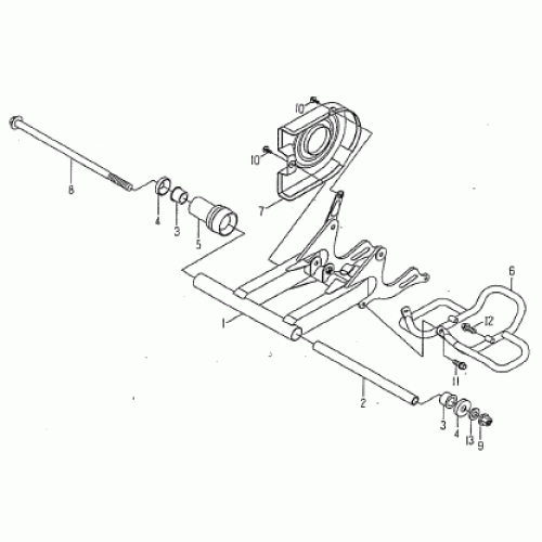REAR ARM (Kasea Skyhawk 50 Quad)