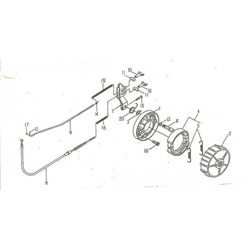 Rear Brake (LRX/SMC ATV 50)