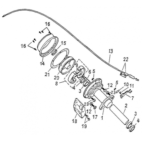 Rear Brake (Adly ATV 90II 4T (CVT))