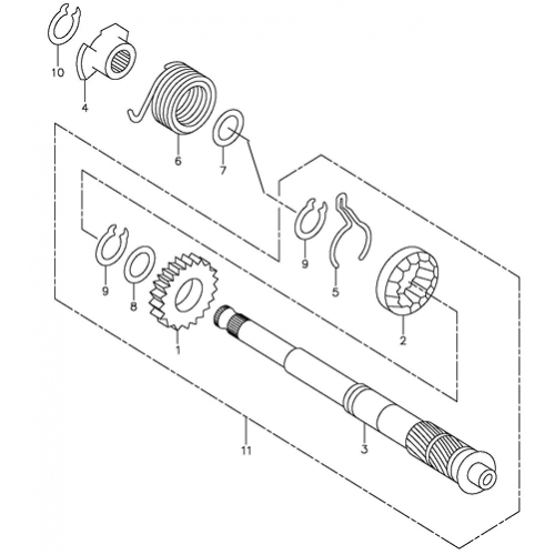 Kick Start (Adly ATV 90Z2 4T (Gear Drive)) Kick Start (Adly ATV 90Z2 4T (Gear Drive))