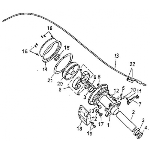 Rear Brake (Adly ATV 90Z2 4T (Gear Drive)) Rear Brake (Adly ATV 90Z2 4T (Gear Drive))
