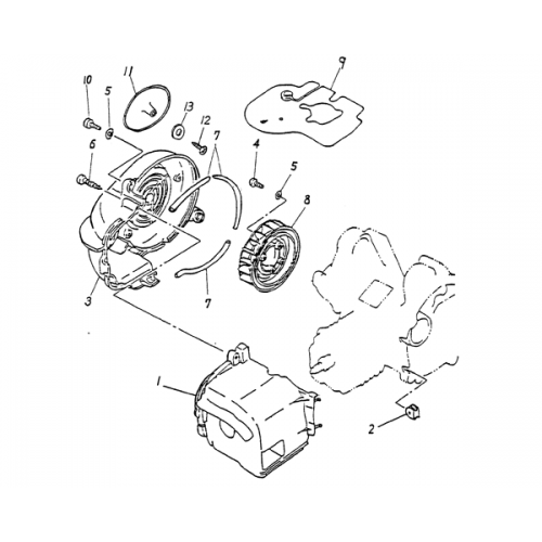 Fan, Air Shroud (Blazer 90cc ATV)