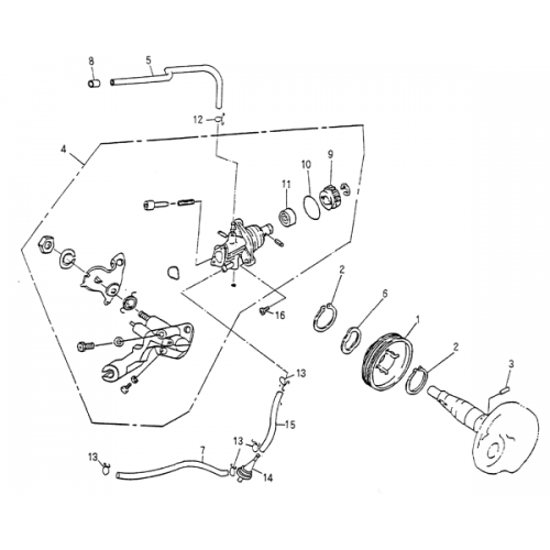 Oil Pump (Blazer 90cc ATV)