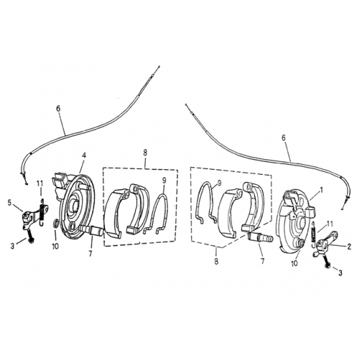 Front Brake (Blazer 90cc ATV)