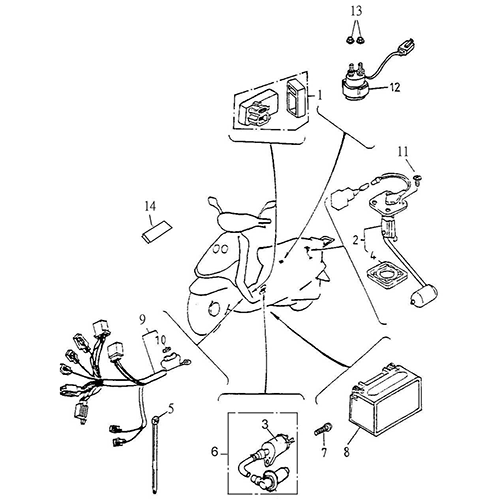 Electrical Equipment, CDI (Thunder Bike 150)