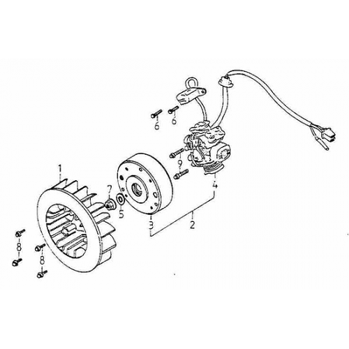 Generator (Adly ATV 150S Interceptor)