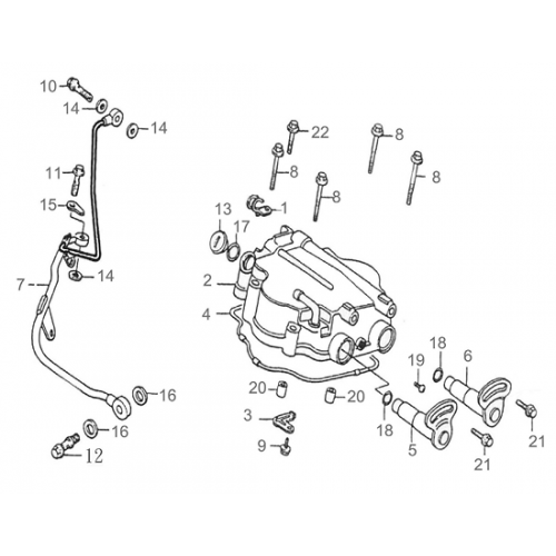 Cylinder Head Cover (Adly ATV Q280) Cylinder Head Cover (Adly ATV Q280)