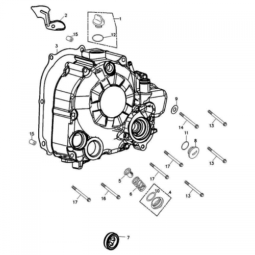 Right Crankcase Cover