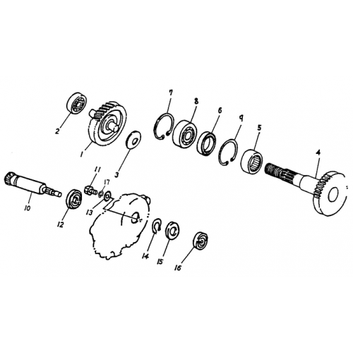 Transmission (Adly ATV 50cc 2T)