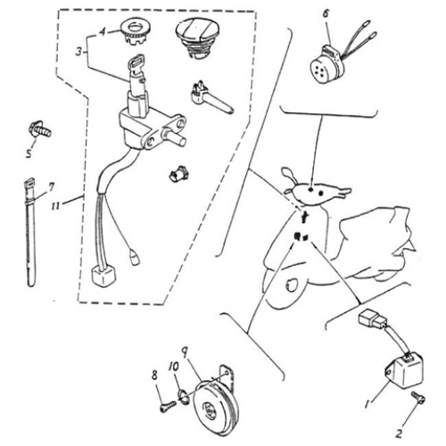 Electrical Equipment (Thunder Bike 50)