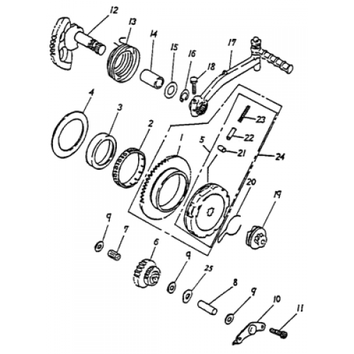 Starter (Adly ATV 90cc 2T)