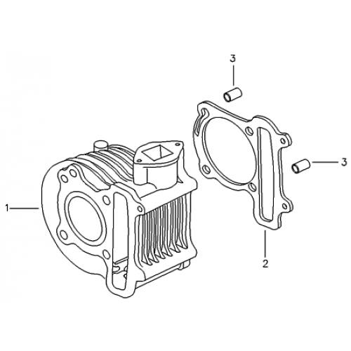 Cylinder (Adly ATV 90RV 4T)