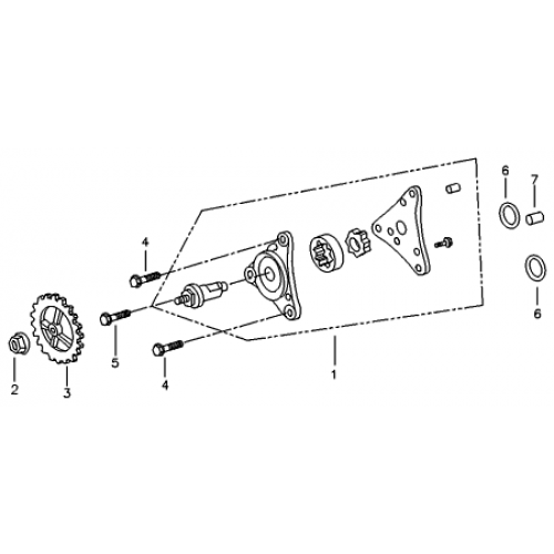 Oil Pump (Adly ATV 90RV 4T)