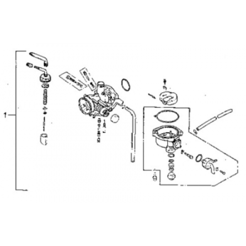 Carburetor (Adly ATV 90RV 4T)