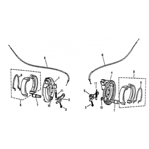 Front Brake (Adly ATV 90RV 4T)