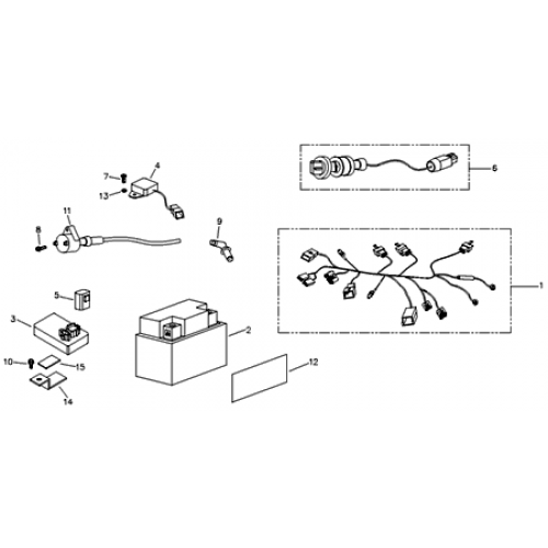 Electrical Parts (Adly ATV 90RV 4T)