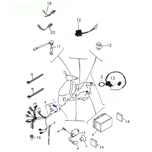 Electrical Equipment (C.D.I.) Electrical Equipment (C.D.I.)