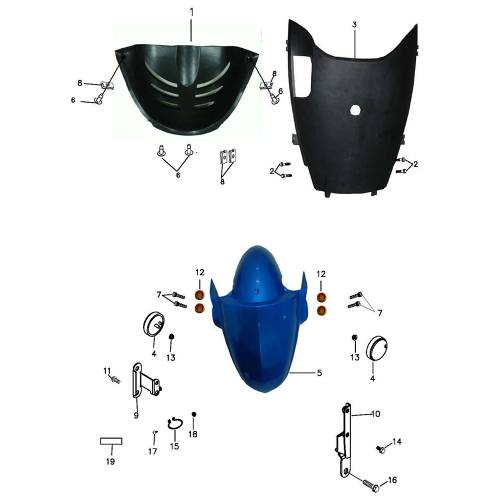 Cowing | Front Fender