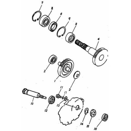 Transmission (Adly PANTHER-50 '06) Transmission (Adly PANTHER-50 '06)