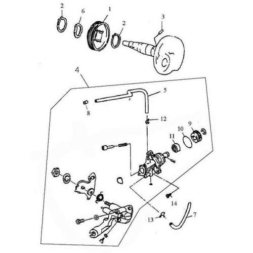 Oil Pump (ADLY GTC-50)