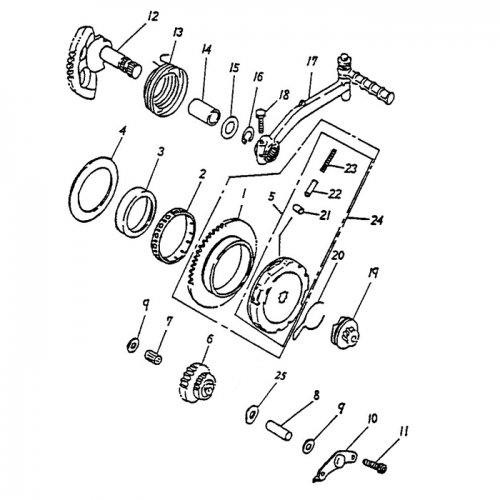 Starter (Adly Atv 100D)