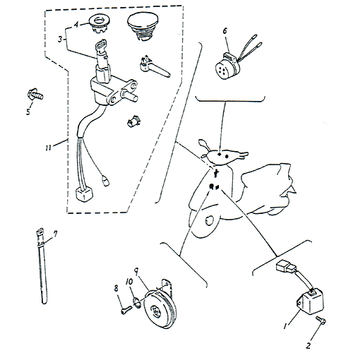 Electrical Equipment (Adly SuperSonic 50cc II)