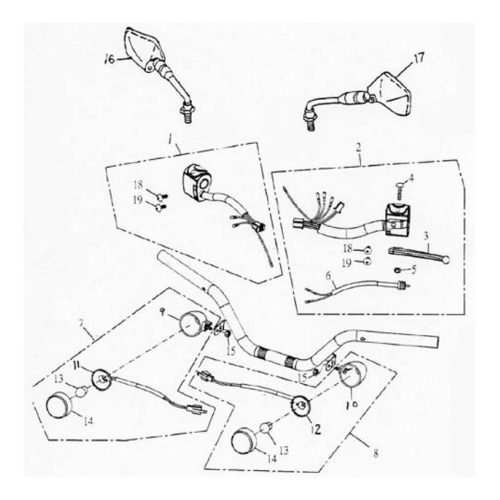 Front Signal | Hand Lever Switch Front Signal | Hand Lever Switch