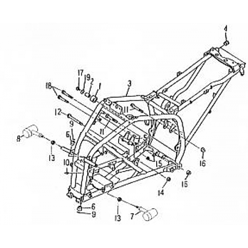 Frame (Barossa ATV 170)