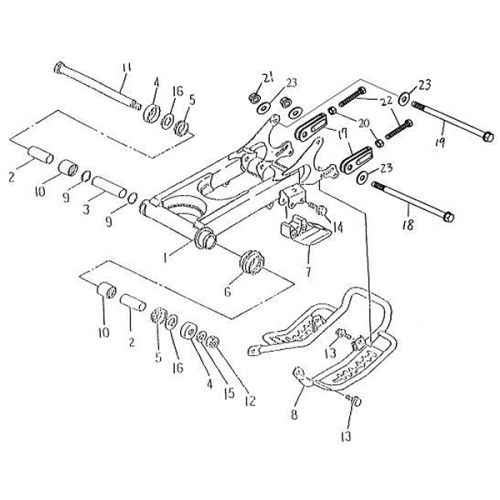 Rear Arm (Barossa Silverhawk 250)