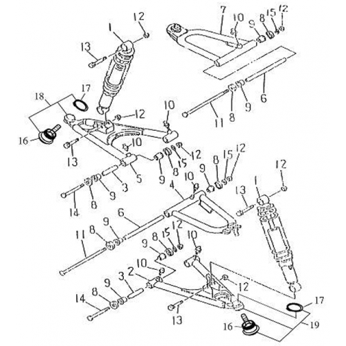 Front Suspension (Barossa Silverhawk 250)