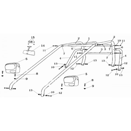 Brush Guard Bar (Dazon Buggy 175) Brush Guard Bar (Dazon Buggy 175)