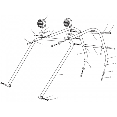 Brush Guard | Headlamp (Kasea Adventure Buggy 150)