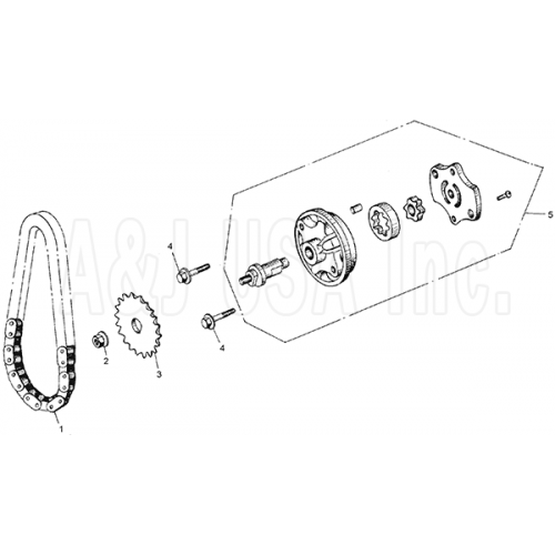 Oil Pump (Kasea LM150IIR 2003)