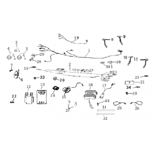 Electric Parts (Dazon Raider 250D 2006 and Earlier)