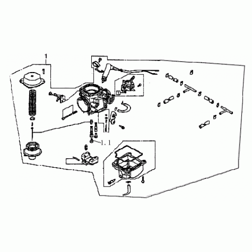 Carburetor (Dazon Raider 250 Engine 2006+)