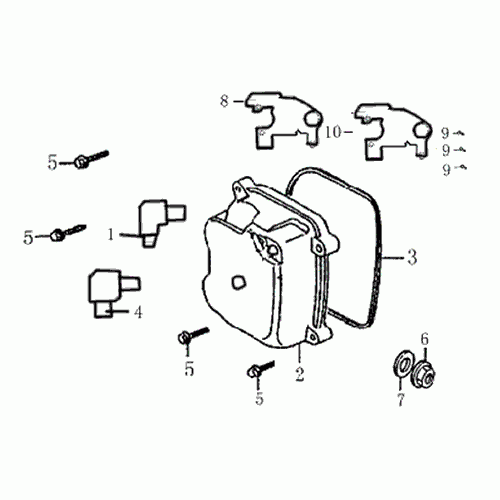 Cylinder Head Cover (Dazon Raider 150 2005 and Older) Cylinder Head Cover (Dazon Raider 150 2005 and Older)