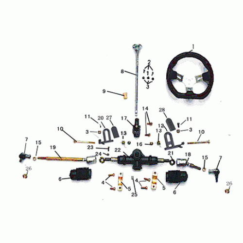 Steering Comp (Dazon Raider 90 2006 and Earlier)