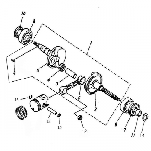 Crankshaft, Piston