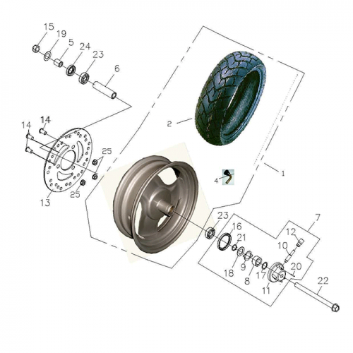 Front Wheel Front Wheel